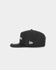 New Era New York Yankees 'Black Chrome Script' Prolight Old Golfer Snapback Black