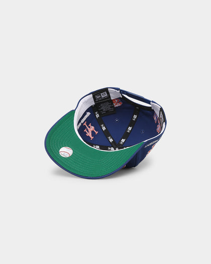 New Era New York Mets 'Logo Evolution' Golfer Snapback Collection Light Royal