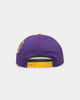 New Era Los Angeles Lakers 'Chenille' Golfer Snapback Purple