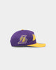 New Era Los Angeles Lakers 'Chenille' Golfer Snapback Purple