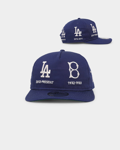 New Era Los Angeles Dodgers 'Logo Evolution' Golfer Snapback Golfer Collection Dark Royal