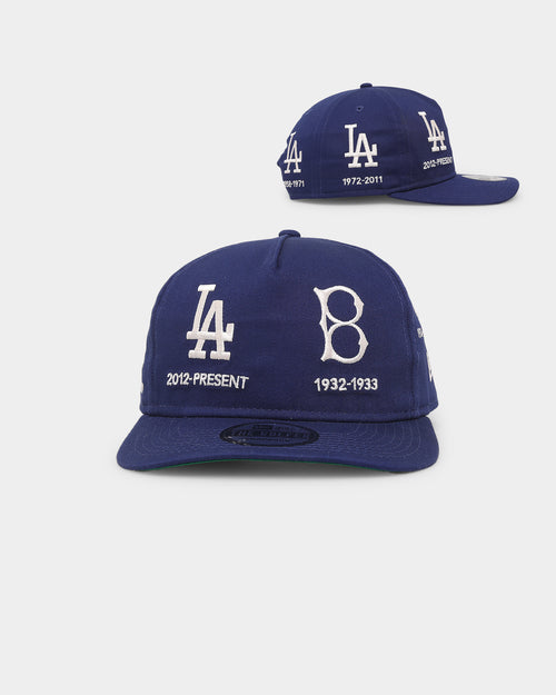 New Era Los Angeles Dodgers 'Logo Evolution' Golfer Snapback Golfer Collection Dark Royal