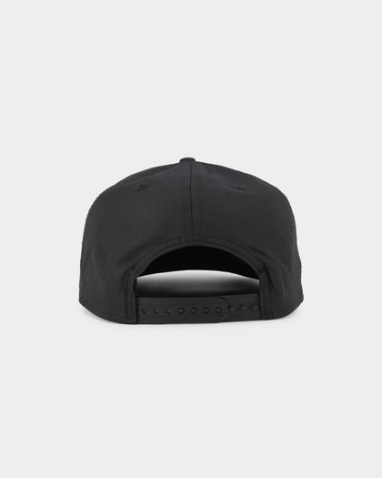 New Era Las Vegas Raiders 'Black Chrome Script' Prolight Old Golfer Snapback Black