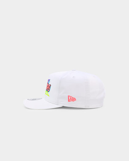 New Era Toronto Raptors 'Retro Arcade' Prolight Old Golfer Snapback White