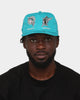 New Era Florida Marlins 'Logo Evolution' Golfer Snapback Collection Teal