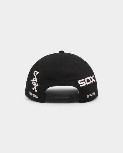 New Era Chicago White Sox 'Logo Evolution' Golfer Snapback Collection Black