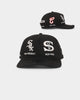 New Era Chicago White Sox 'Logo Evolution' Golfer Snapback Collection Black