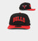 New Era Chicago Bulls 'Chenille' Golfer Snapback Black