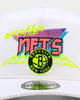 New Era Brooklyn Nets 'Retro Arcade' Prolight Old Golfer Snapback White