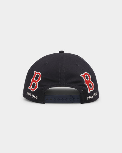 New Era Boston Red Sox 'Logo Evolution' Golfer Snapback Collection Navy