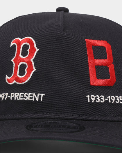 New Era Boston Red Sox 'Logo Evolution' Golfer Snapback Collection Navy