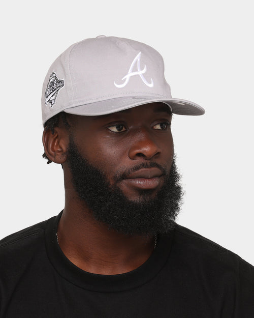 New Era Atlanta Braves 'Koala Grey' Old Golfer Snapback Grey/White