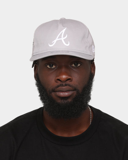 New Era Atlanta Braves 'Koala Grey' Old Golfer Snapback Grey/White