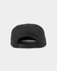 New Era Atlanta Braves 'Black Chrome Script' Prolight Old Golfer Snapback Black