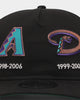New Era Arizona Diamondbacks 'Logo Evolution' Golfer Snapback Collection Black