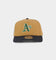 New Era Oakland Athletics 'Midnight Harvest 2-Tone' Old Golfer Snapback Wheat/Navy