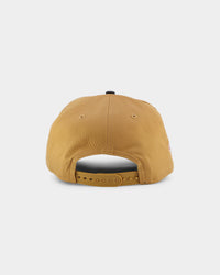 New Era Oakland Athletics 'Midnight Harvest 2-Tone' Old Golfer Snapback Wheat/Navy