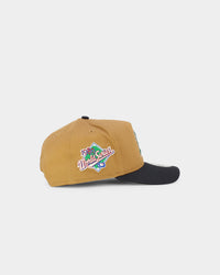 New Era Oakland Athletics 'Midnight Harvest 2-Tone' Old Golfer Snapback Wheat/Navy