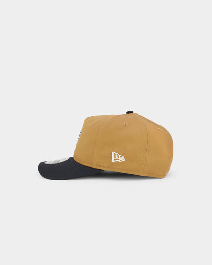 New Era Oakland Athletics 'Midnight Harvest 2-Tone' Old Golfer Snapback Wheat/Navy