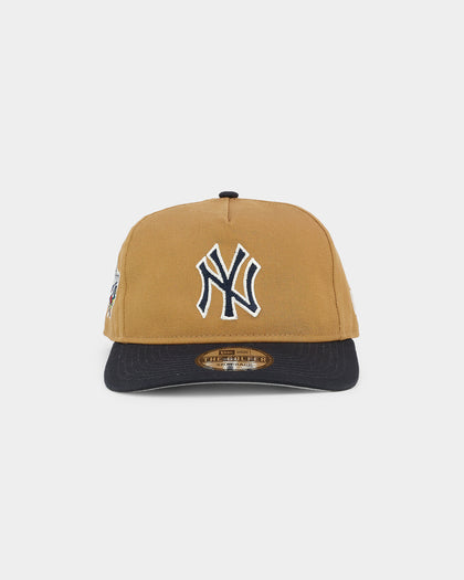 New Era New York Yankees 'Midnight Harvest 2-Tone' Old Golfer Snapback Wheat/Navy