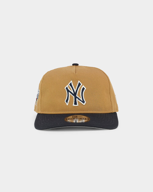 New Era New York Yankees 'Midnight Harvest 2-Tone' Old Golfer Snapback Wheat/Navy