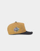 New Era New York Yankees 'Midnight Harvest 2-Tone' Old Golfer Snapback Wheat/Navy