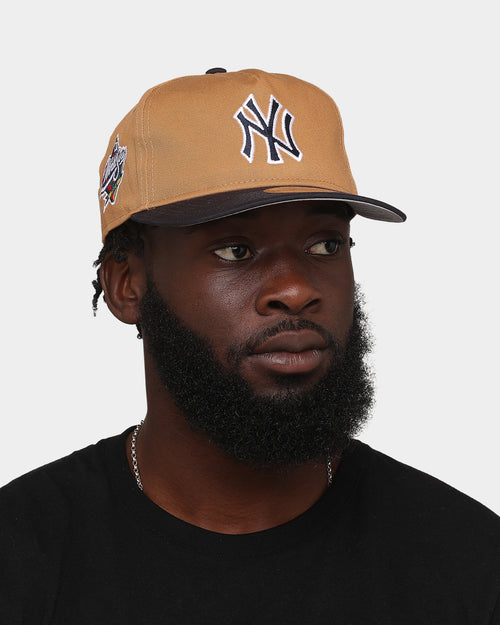 New Era New York Yankees 'Midnight Harvest 2-Tone' Old Golfer Snapback Wheat/Navy