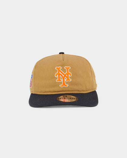 New Era New York Mets 'Midnight Harvest 2-Tone' Old Golfer Snapback Wheat/Navy