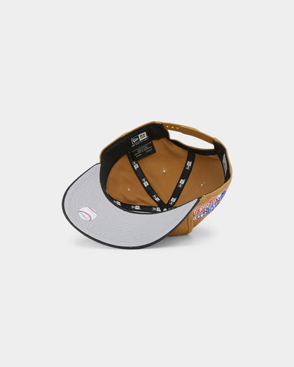 New Era New York Mets 'Midnight Harvest 2-Tone' Old Golfer Snapback Wheat/Navy