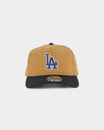 New Era Los Angeles Dodgers 'Midnight Harvest 2-Tone' Old Golfer Snapback Wheat/Navy