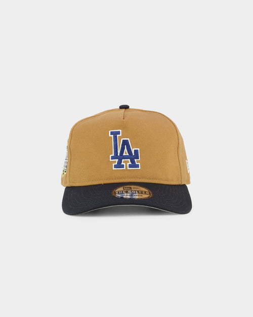 New Era Los Angeles Dodgers 'Midnight Harvest 2-Tone' Old Golfer Snapback Wheat/Navy