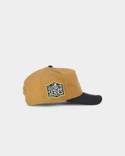 New Era Los Angeles Dodgers 'Midnight Harvest 2-Tone' Old Golfer Snapback Wheat/Navy