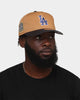 New Era Los Angeles Dodgers 'Midnight Harvest 2-Tone' Old Golfer Snapback Wheat/Navy