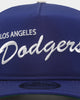 New Era Los Angeles Dodgers 'OTC Chrome Prolight' Golfer Snapback Dark Royal