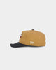 New Era Chicago Bulls 'Midnight Harvest 2-Tone' Old Golfer Snapback Wheat/Navy