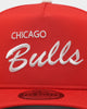 New Era Chicago Bulls 'OTC Chrome Prolight' Golfer Snapback Red