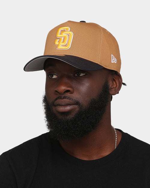 New Era San Diego Padres 'Midnight Harvest 2-Tone' 9FORTY A-Frame Snapback Wheat/Navy