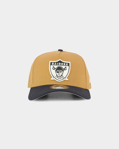 New Era Oakland Raiders 'Midnight Harvest 2-Tone' 9FORTY A-Frame Snapback Wheat/Navy