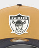 New Era Oakland Raiders 'Midnight Harvest 2-Tone' 9FORTY A-Frame Snapback Wheat/Navy