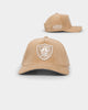 New Era Oakland Raiders 'Classic Corduroy' 9FORTY A-Frame Snapback Wheat