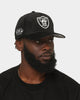 New Era Oakland Raiders 'Classic Corduroy' 9FORTY A-Frame Snapback Black