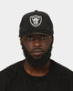 New Era Oakland Raiders 'Classic Corduroy' 9FORTY A-Frame Snapback Black