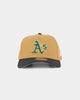 New Era Oakland Athletics 'Midnight Harvest 2-Tone' 9FORTY A-Frame Snapback Wheat/Navy