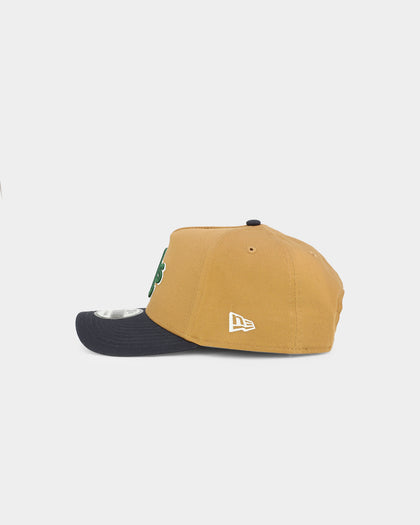 New Era Oakland Athletics 'Midnight Harvest 2-Tone' 9FORTY A-Frame Snapback Wheat/Navy