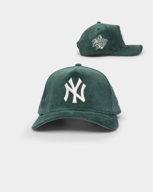 New Era New York Yankees 'Classic Corduroy' 9FORTY A-Frame Snapback Dark Green