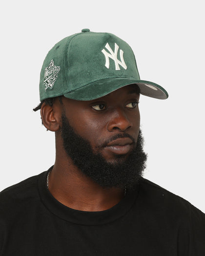 New Era New York Yankees 'Classic Corduroy' 9FORTY A-Frame Snapback Dark Green