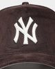 New Era New York Yankees 'Classic Corduroy' 9FORTY A-Frame Snapback Burnt Woodv