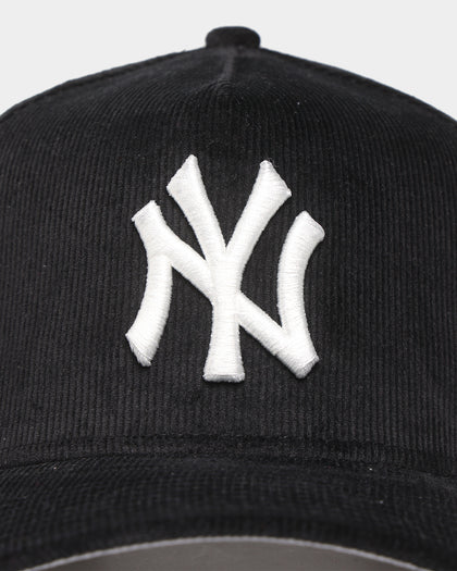 New Era New York Yankees 'Classic Corduroy' 9FORTY A-Frame Snapback Black