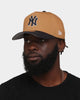 New Era New York Yankees 'Midnight Harvest 2-Tone' 9FORTY A-Frame Snapback Wheat/Navy