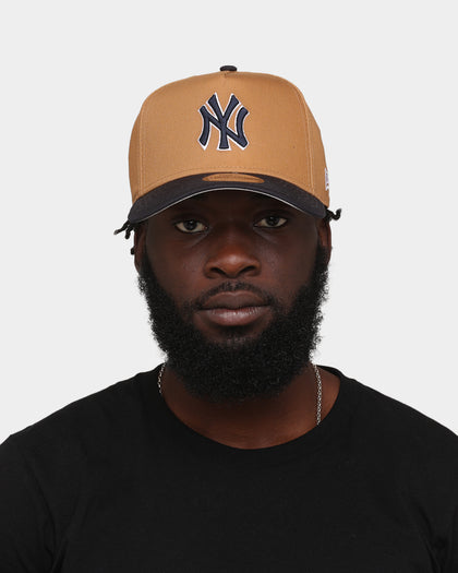 New Era New York Yankees 'Midnight Harvest 2-Tone' 9FORTY A-Frame Snapback Wheat/Navy